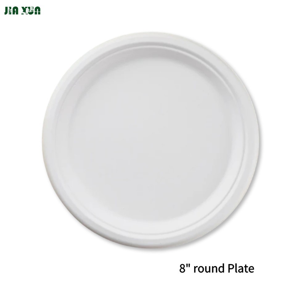 Sugarcane Bagasse Disposable Plates